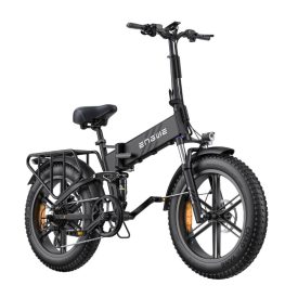 Elektromos kerékpár Engwe EP-2 Pro összecsukható fekete
