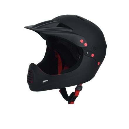 Bukósisak roller és kerékpár full face Safety Labs Stamina fekete L-es