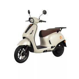 Elektromos robogó Yadea Owin 45 km/h krém fehér matt